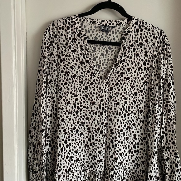 Gap tired animal print dress - Picture 2 of 9